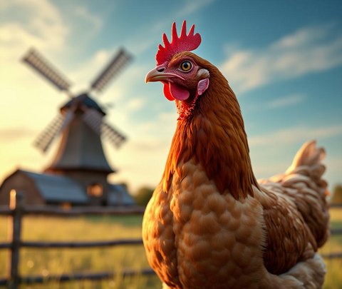 The "Windmill" Technique: A Surprising Solution for Egg-Bound Hens