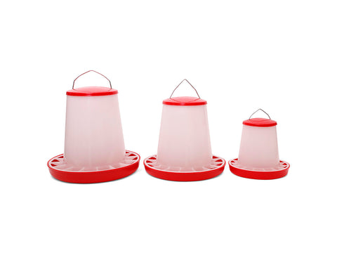 Red and White Feeders